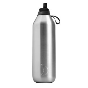 Chillys Series 2 90% Recycled 1L Flip Bottle Stainless Steel