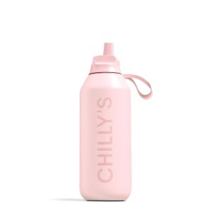 Chillys Series 2 Flip Bottle 500ml Blush Pink