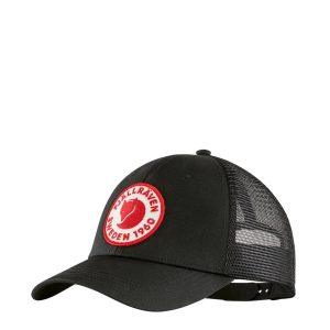 Fjallraven 1960 Logo Langtradarkeps Cap Black