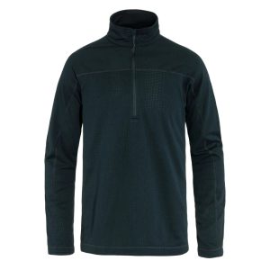 Fjallraven Abisko Lite Fleece Half Zip Dark Navy
