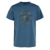 Fjallraven Kanken Art T-Shirt Indigo Blue