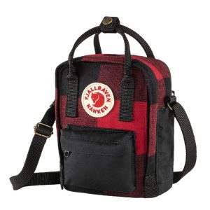 Fjallraven Kanken Re-Wool Sling Red-Black