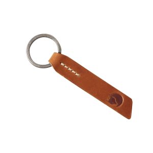 Fjallraven Ovik Keyring Leather Cognac