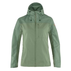 Fjallraven Womens Abisko Midsummer Jacket Jade Green / Patina Green