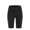 Fjallraven Womens Abisko Short Tights Black