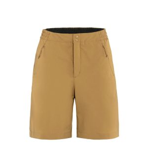 Fjallraven Womens High Coast Shade Shorts Buckwheat Brown