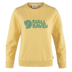 Fjallraven Womens Logo Sweater Mais Yellow