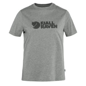 Fjallraven Womens Logo Tee Grey Melange