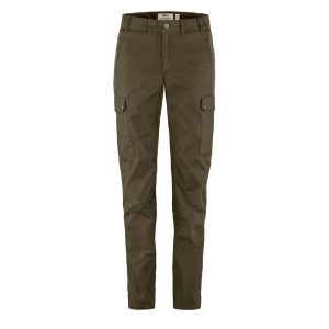 Fjallraven Womens Stina Trousers Dark Olive