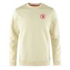 Fjallraven 1960 Logo Badge Sweater Chalk White