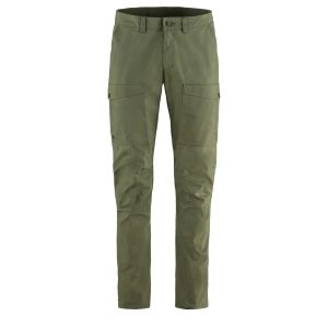 Fjallraven Abisko Hybrid Trail Trousers Regular Laurel Green