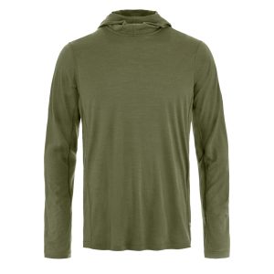 Fjallraven Abisko Wool Sun-hoodie Laurel Green