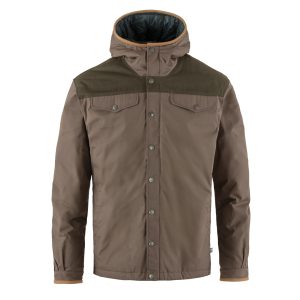 Fjallraven Greenland No. 1 Down Jacket Suede Brown / Dark Olive