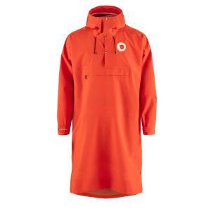 Fjallraven Hoja Rain Fox Poncho Flame Orange