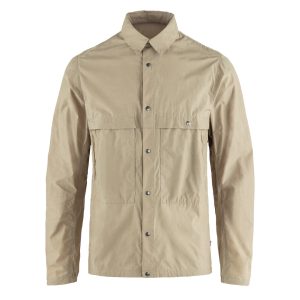 Fjallraven Hoja Rider's Wind Jacket Fossil