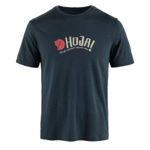 Fjallraven Hoja Wool T-shirt Dark Navy