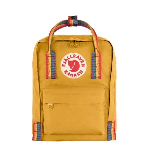 Fjallraven Kanken Rainbow Mini Ochre / Rainbow