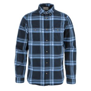 Fjallraven Ovik Lite Flannel Shirt Dark Navy / Ultramarine