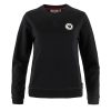 Fjallraven Womens 1960 Logo Badge Sweater Black
