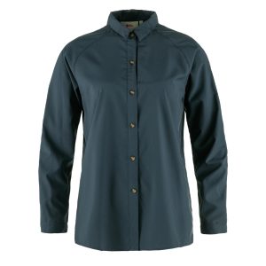 Fjallraven Womens Abisko Hike Shirt Navy