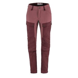 Fjallraven Womens Keb Trousers Curved Short Port-Mesa Purple