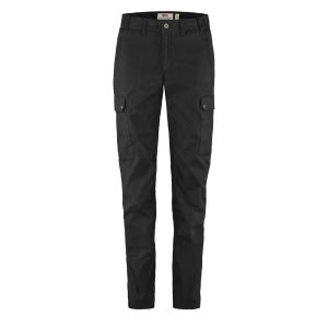 Fjallraven Womens Stina Trousers Short Leg Black