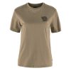 Fjallraven Womens Walk With Nature T-Shirt Suede Brown